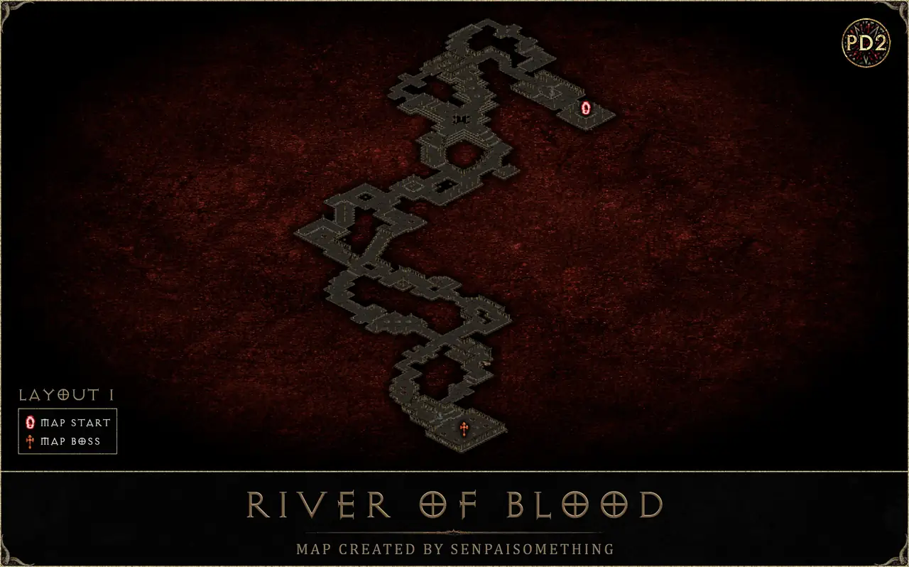 River of Blood map in Project Diablo 2